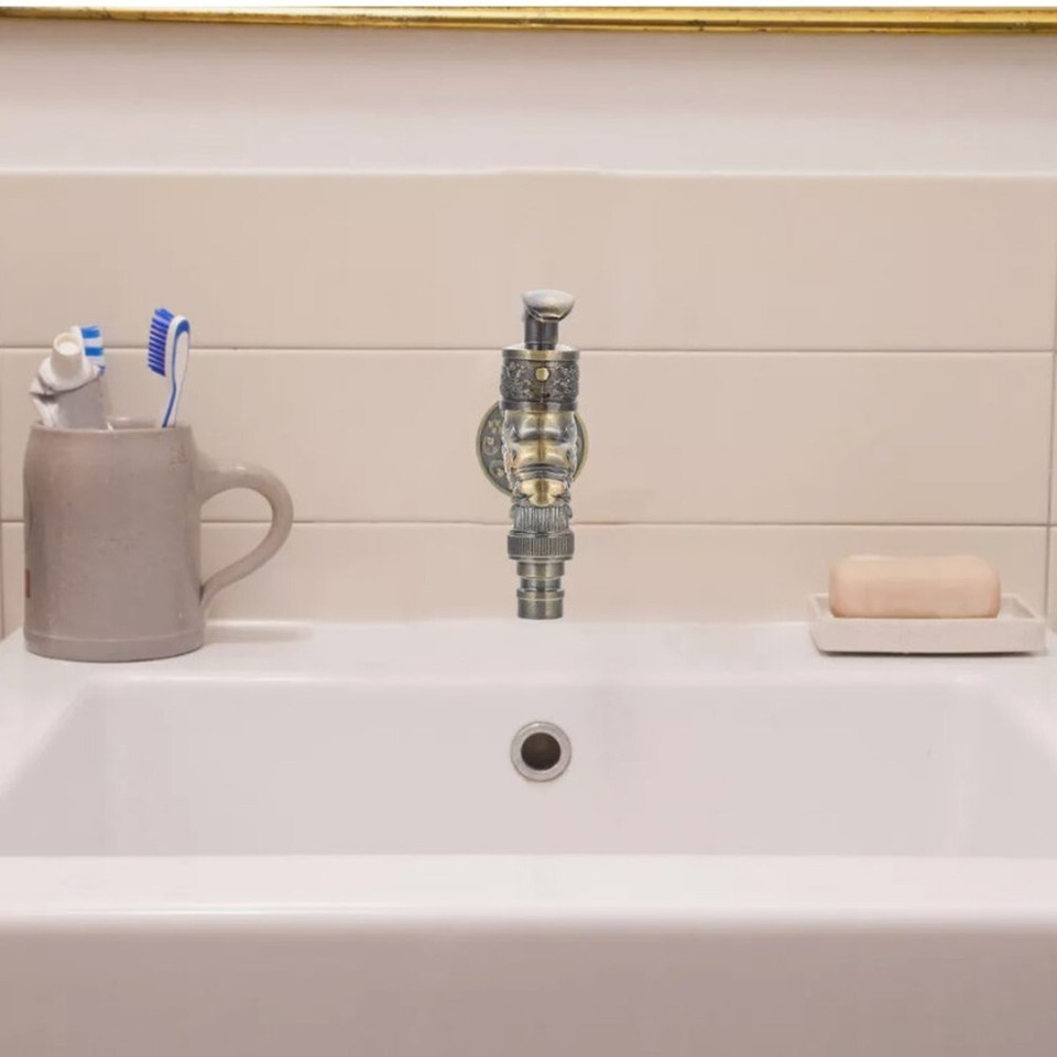 Decorative Outdoor Faucet Antique Kitchen Faucet Bathroom Upgrade Retro