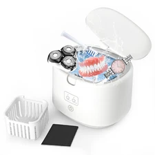 Professional Ultrasonic Jewelry Cleaner with Timer, Portable Cleaning Machine US