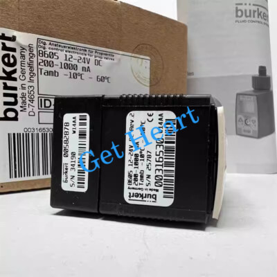 1PC NEW Burkert Proportional Valve Controller 00316530 8605 12-24V 200-1000mA