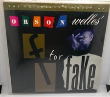 F For Fake The Criterion Collection Laserdisc Movie