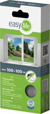 easylife Fliegengitter für Fenster, Insektenschutz div. Fenstergrößen