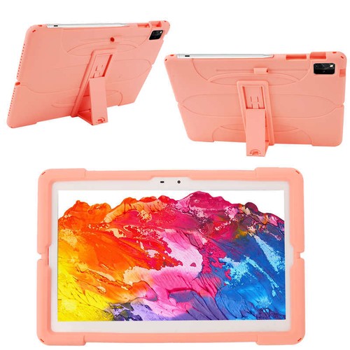 For Samsung Galaxy Tab S7 FE S7+ S8+ 12.4" Case Soft Silicone Stand Cover Strap - Picture 32 of 47