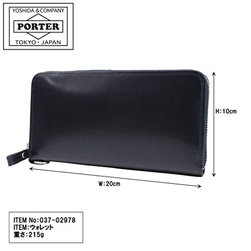 Yoshida & Co. PORTER COUNTER Long Wallet 037-02978 Black NEW Yoshida & Co. PORTER COUNTER Long Wallet 037-02978 Black NEW
