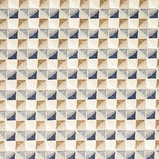 Tovaglia jacquard cotone rivestito OLAYA geometria cubo retrò
