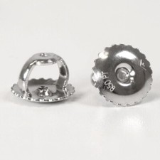 Platinum Replacement Screw Backs For Diamond ...