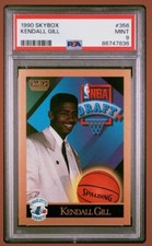 1990 Skybox 356 Kendall Gill RC PSA 9 MINT