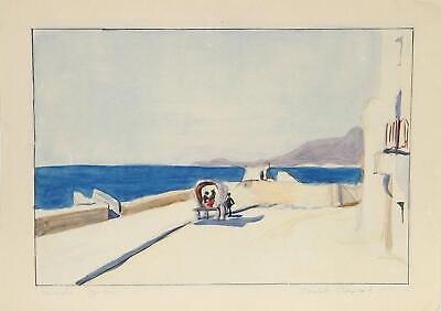 Elizabeth Chopard, Pensicola - Espagne, aquarelle sur papier achats