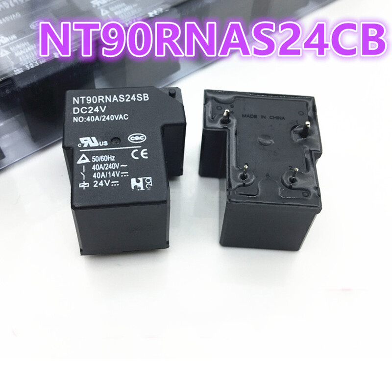 Relais électrique FORWARD NT90RNAS24CB 24VDC 4 Broches 40A 240VAC - Neuf