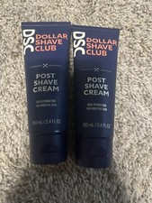 2X DSC Dollar Shave Club POST SHAVE CREAM Rich Hydration Sensitive Skin 3.4fl oz
