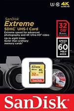 Sandisk 32G HS extreme C10 SD card for Canon SX540 SX520 SX510 SX50 SX400 SX280