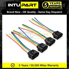 IntuPart 4X IGNITION COIL WIRING HARNESS FOR SKODA OCTAVIA SUPERB 1.8 T MFPC26WI