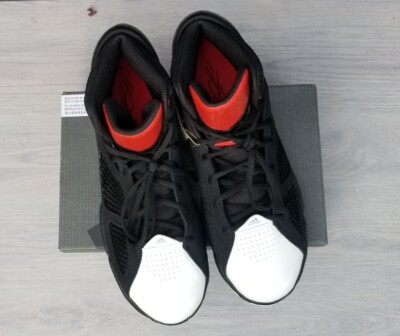 Size 13 - Adidas Adizero Rose 1.5 Restomod Black Vivid Red for