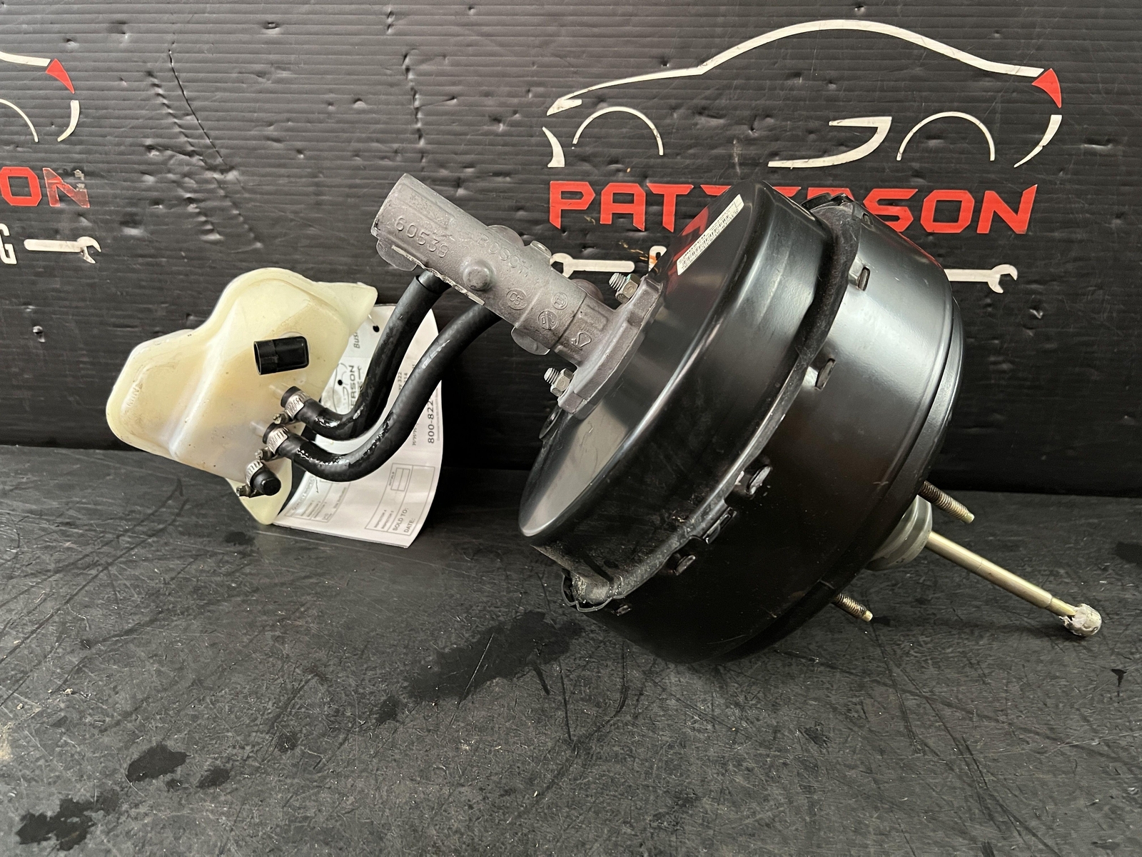 03-08 MASERATI QUATTROPORT POWER BAKE BOOSTER W/ MASTER CYLINDER ID 0204051009