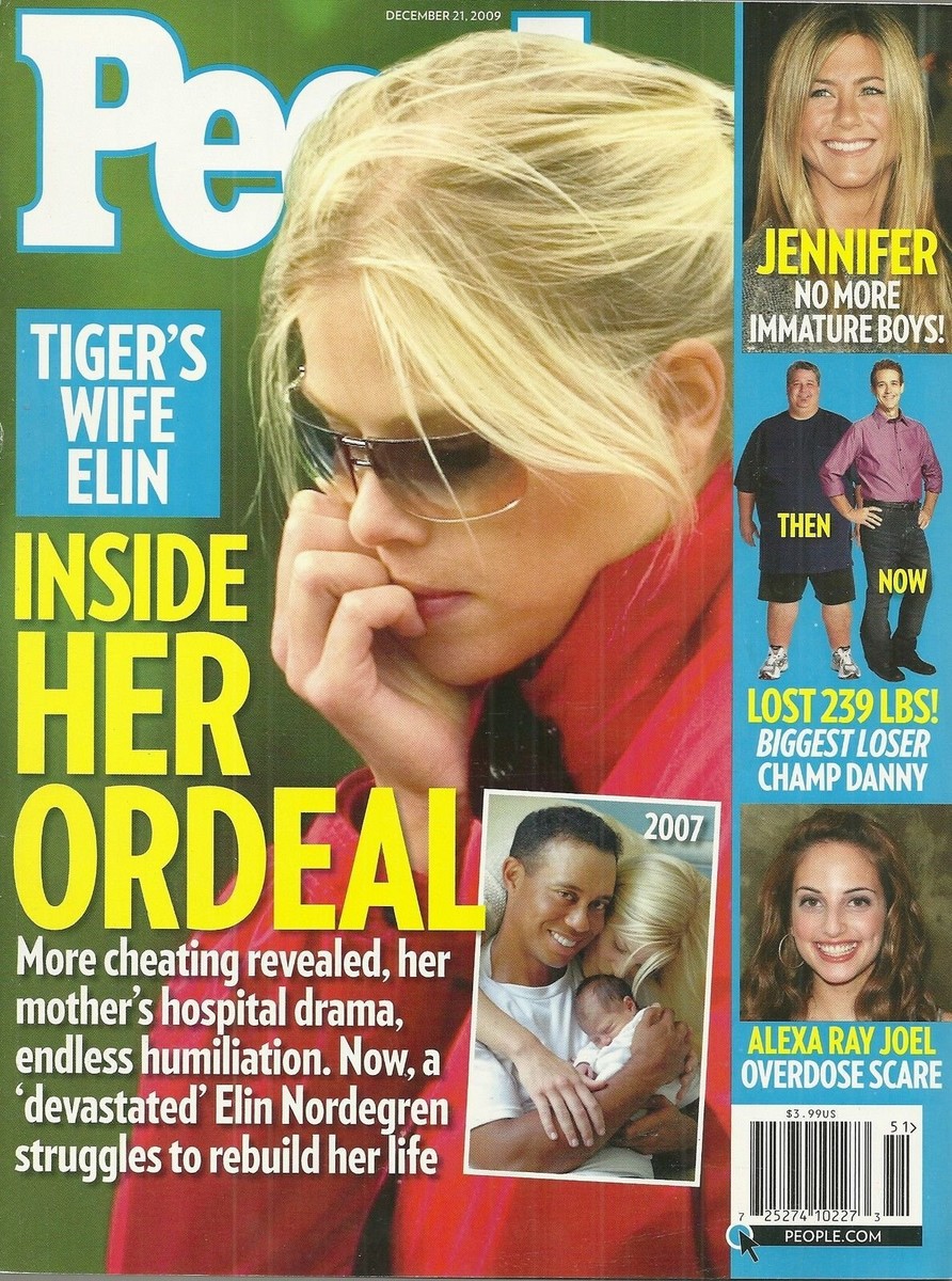 People Magazine December 21 2009 Elin Nordegren Tiger Woods Sophia