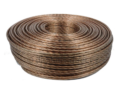 10m High Grade Professional Low Resistance HiFi Loud Speaker Cable 322 Strand - Picture 2 of 7