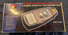 Neiko 20713A Digital Tachometer Non-contact Laser Photo LCD Screen