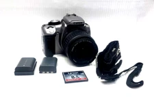 Canon EOS Rebel XT Digital SLR Camera 18-55mm Lens No Charger NOT TESTED