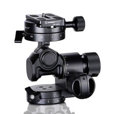 Gh-pro II Tripod Geared Head with 360 Panoramic Arca Swiss Clamp for DSLR