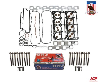 Motor Überholung Dichtungssatz + Kopfschrauben für Dodge Lader 06-10 SRT-8 6.1L