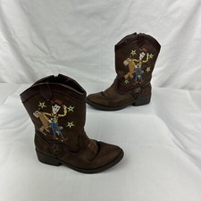 Disney Pixar Toy Story 'Woody Bullseye' Side-Zip Boots - Kid's Size 11