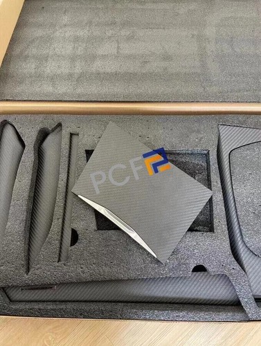 For BMW G22 G23 G26 G20 G42 OE Replacement Matte Dry Carbon Interior Trim Kit - Picture 17 of 22