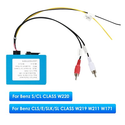 Fiber Optic Adapter For Benz S Class W220 CLS/E/SLK/SL Class W219 W211 Car Radio