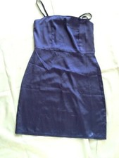 NASTY GIRL SATIN MINI DRESS-SIZE 10