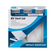 Camco (40159) Vent Lid, White - Elixir pre '94