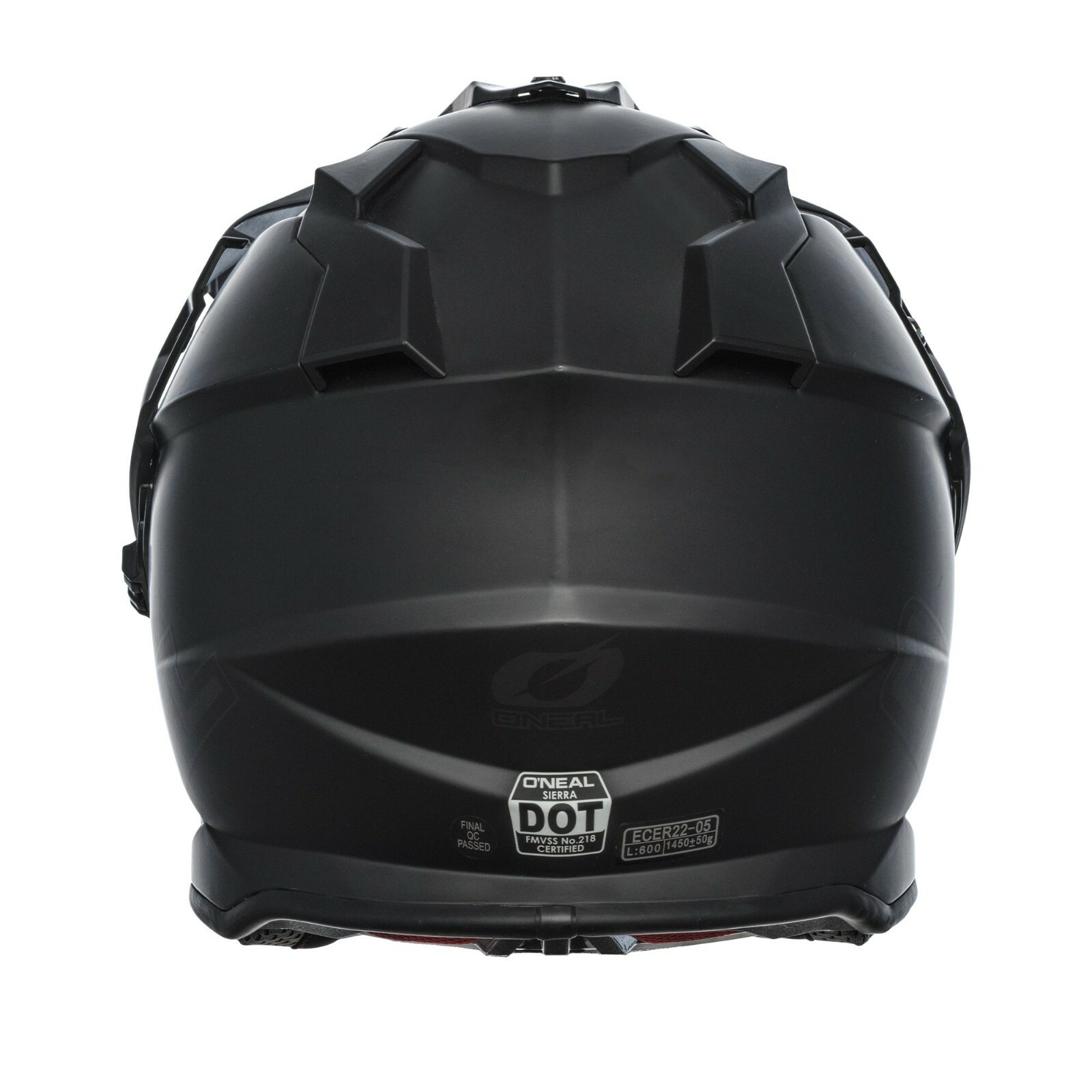 O'Neal Sierra II Dual Sport Adventure Helmet Matte Flat Black XLarge XLG