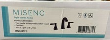Miseno MNO641FB Bathroom Sink Faucet with Hose NO Pop Up Assembly Flat BLACK