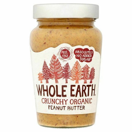 Whole Earth Organic crunchy Peanut Butter 340g (5013665108320)