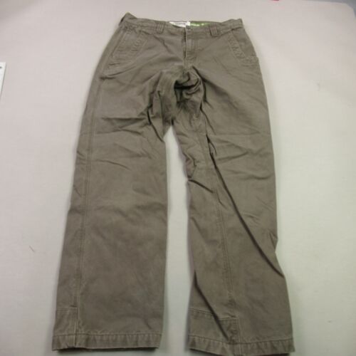 Mountain Khakis Pants Mens 33X32 Chino Pockets Gray Heavy Lined Relaxed Fit