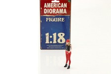 Paris Girls Night Out American Diorama 1:18 Scale Lady Female Figure 4"