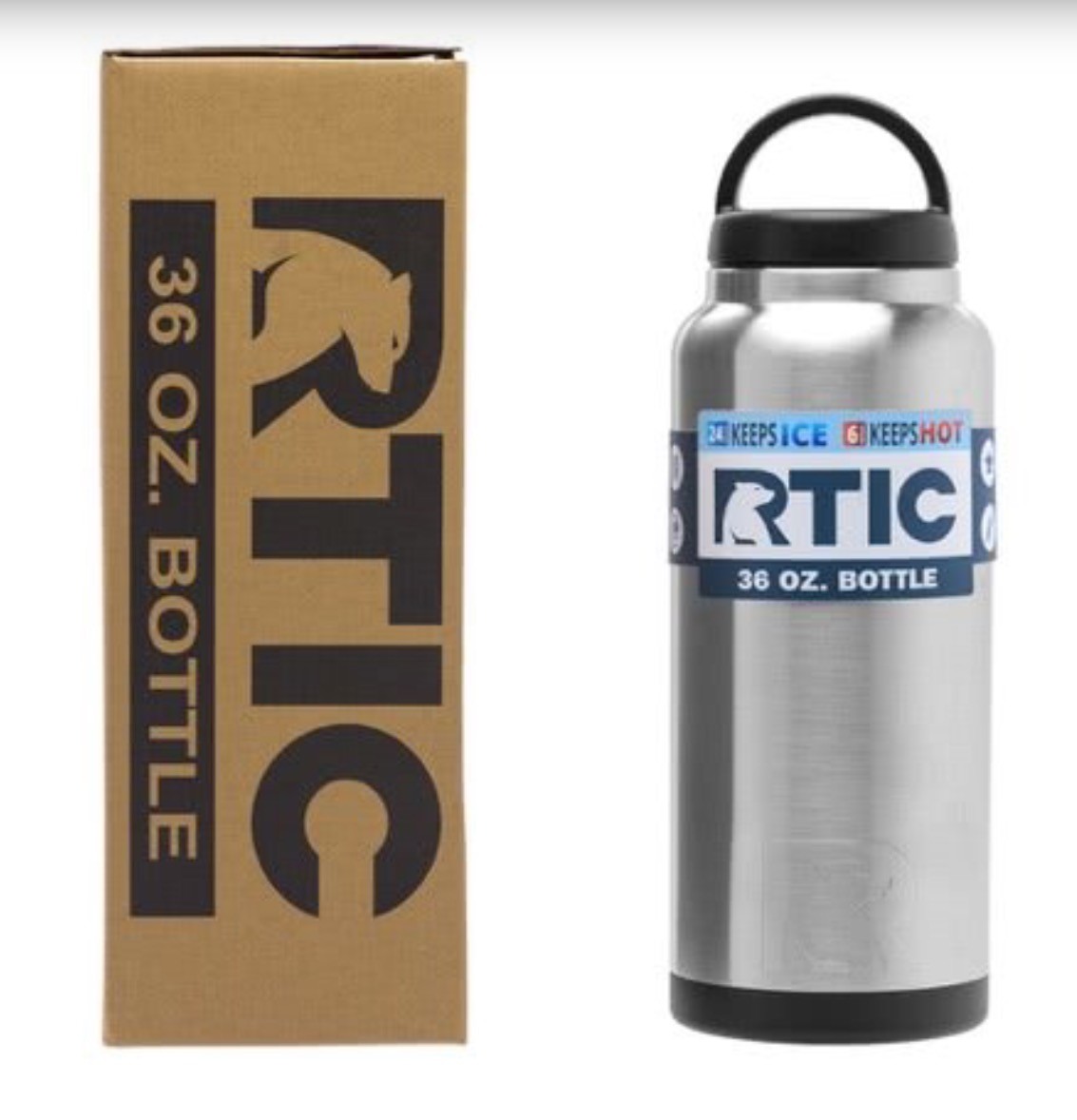残1 RTIC  BOTTLE 36oz (約1060ml）アールティック　水筒 RTIC 36oz Bottle | HG