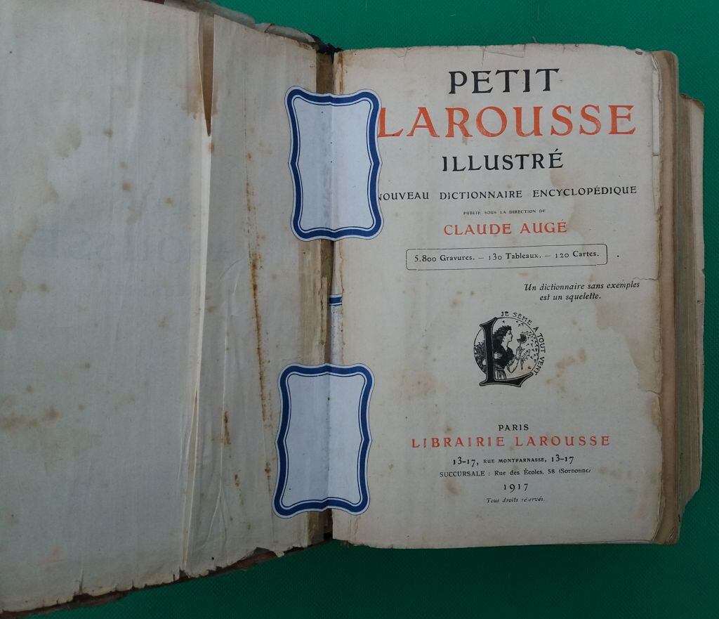 Nouveau petit Larousse illustré dictionnaire encyclopédique