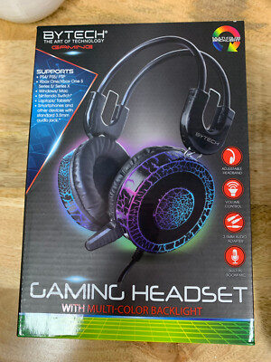 BYTECH Gaming Headset with Multi-color Backlight