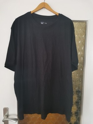 Herren T-Shirt von Infinity Men. Größe 4XL in Schwarz. Große Größen