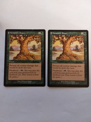 2x Moment's Peace - Moment des Friedens - MTG