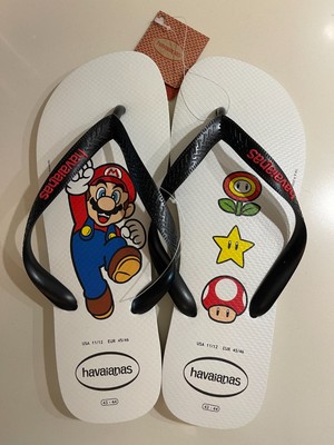 Havaianas Super Mario Bros Nintendo Zehentrenner Größe 45/46