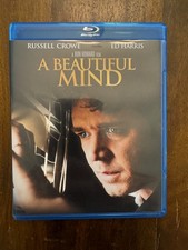 A Beautiful Mind (Blu-ray, 2001) Russell Crow...