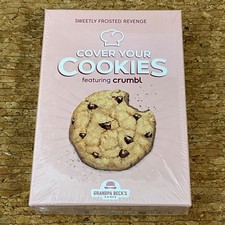 Cover Your Cookies Board Game NEW Sealed Crumbl Cookie Family