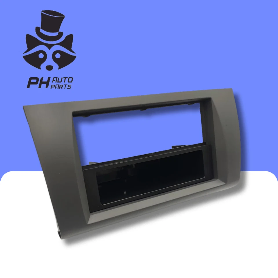 Suzuki Swift 2004-2010 Single or Double DIN Radio Fascia Adapter Panel BLACK - Image 3 of 4