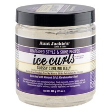 Aunt Jackie's Grapeseed Style and Shine Recipes 15 Ounce Pack of 1 , Purple