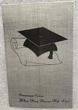 1984 Harrison High School Commencement Program Evansville IN With Grads’ Names