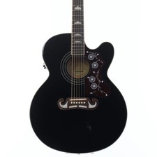 [Used] Epiphone / EJ-200SCE Ebony [Umeda store] [Price reduced on September