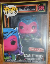 Funko Pop! Vinyl: Marvel - Scarlet Witch (Black Light) - Target (Exclusive) #986