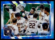 2021 Topps Chrome Sapphire Edition Houston Astros Houston Astros #545