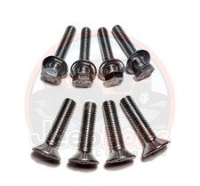 Fits Jeep JL Wrangler Tailgate Bolts Rust Proof 12 Pc Stainless Set Full Set