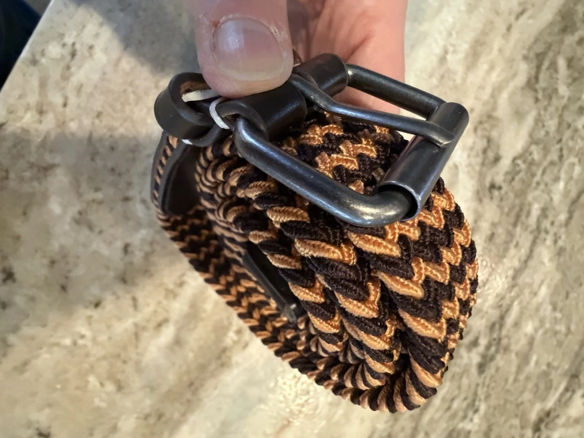 Ceinture Homme Ben Sherman Bryan Marron - Cuir, Taille XL - Neuf Avec étiquette