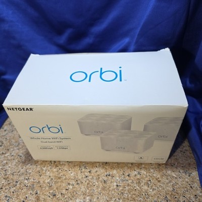 Netgear Orbi Rbk13 Modem Router Whole Home Wi-Fi System Dual Band